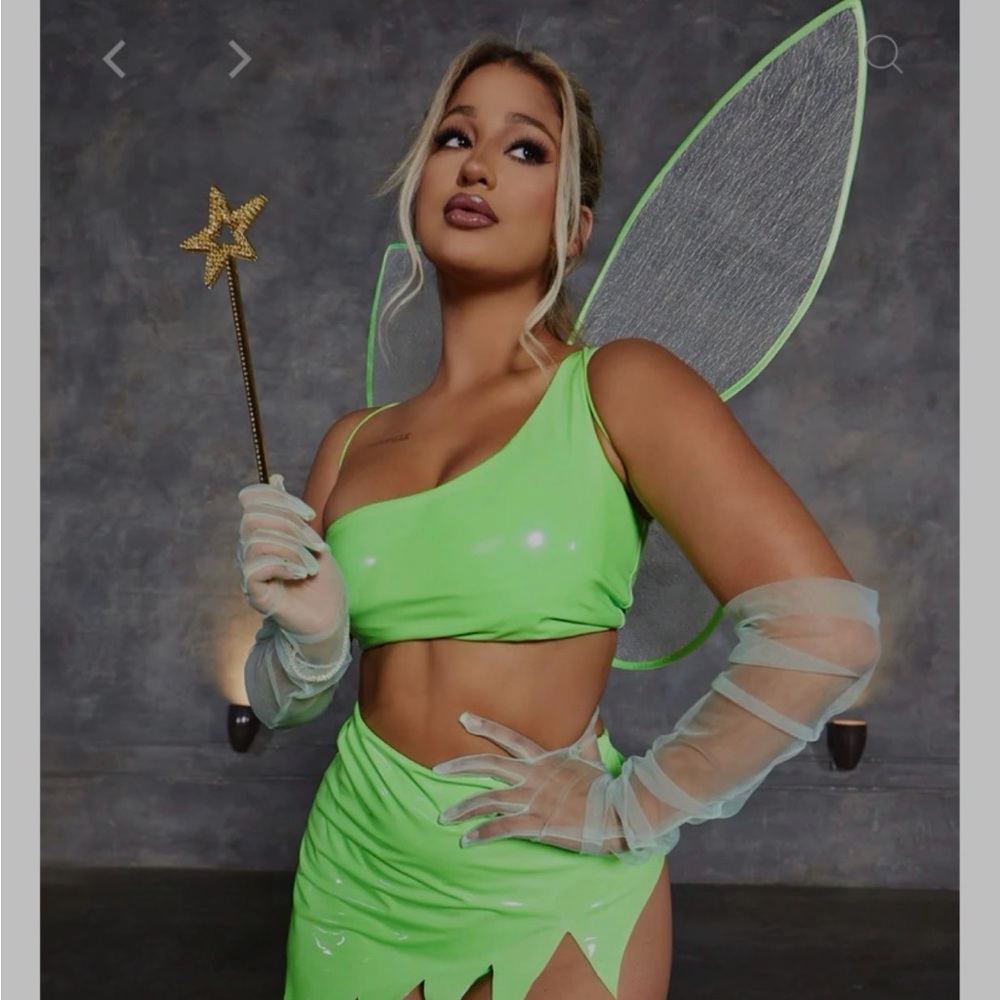 Green Fairy Costume Set